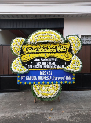 Papan Bunga Duka di Bojongkerta