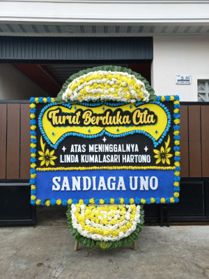 Papan Bunga Duka di Bojongkerta